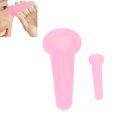 thumbnail image 4 of Juego De Ventosas Faciales, 2 Uds., Tazas De Masaje De Vacío Faciales Suaves, Transparencia Portátil Para Salón, 4 of 7