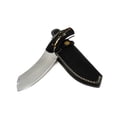 thumbnail image 1 of Stainless Steel Kitchen Chef Cleaver Butcher Knife Blade, Buffalo Horn, 1 of 4
