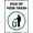 Warning Sign 5, variant on Pick Up Your Trash Sign Metal Tin Garage Man Cave Wall Decor Home Business Park Office Trash Cleanup Reminder Rust Durable Protected Easy to Mount High Visibility Indoor Outdoor 8X12 Inch
