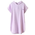 thumbnail image 2 of TIMIFIS Robe de Nuit Confortable pour Filles Haut de Pyjama Chemise de Nuit Col Ras du Cou Confortable Couleur Unie Décontractée Manches Longues Vêtement de Nuit Léger pour Dormir Tenue de Nuit Stylée pour Enfants, pour 4-12 Ans, 2 of 5