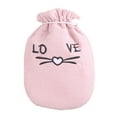 thumbnail image 5 of EARKITY Hot Water Bag, Hot Water Bottle, Warm Water Bag Pouch, Hand Feet Warmer, Ideal for Menstrual Cramps, Neck and Shoulder Pain Relief, 5 of 5