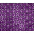 thumbnail image 4 of oneOone Polyester Lycra Fabric Dot & Floral Block Print Sewing Fabric BTY 56 Inch Wide, 4 of 4