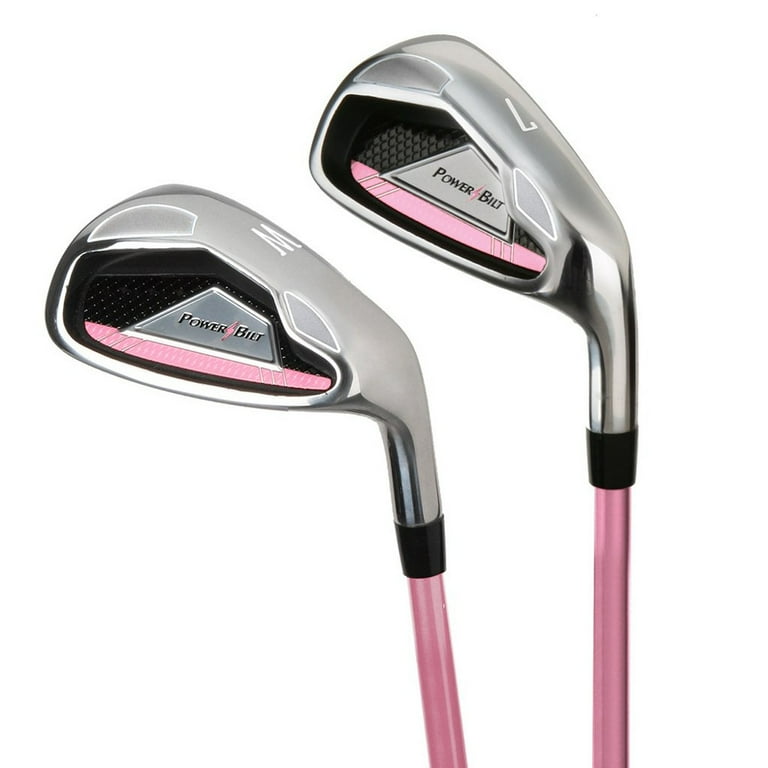 PowerBilt Youth Beginner Complete Golf Set - Pink Series
