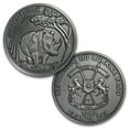 thumbnail image 2 of 2017 Burkina Faso Silver Spirit of Africa Rhinoceros 6-Coin Set, 2 of 5