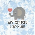 thumbnail image 4 of Inktastic My Cousin Loves Me Boys or Girls Baby Bodysuit, 4 of 5