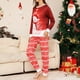 thumbnail image 1 of Conjunto de pijamas a juego para familia, cómodo conjunto a juego de 2 piezas, ropa para el hogar para padres e hijos, 1 of 7
