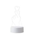 thumbnail image 2 of LNGOOR Fall 3D USB Acrylic Night Light LED Table Desk Bedroom Decor Gift Warm White Lamp Home Essential on Clearance, 2 of 2