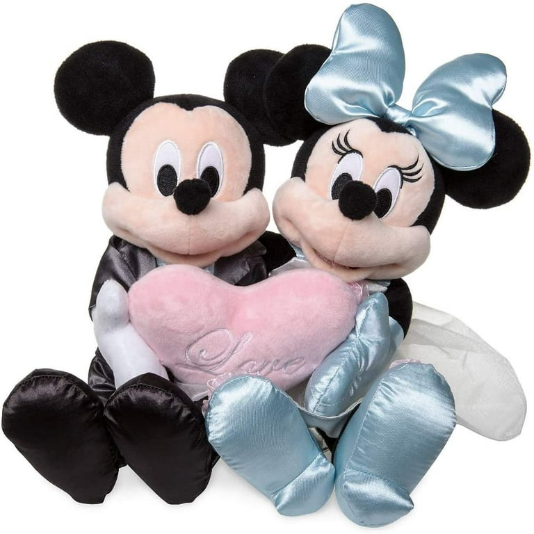 Mickey and minnie wedding hot sale plush