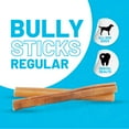 thumbnail image 2 of Sitka Farms Premium Bully Sticks 6 inch Treats for Dogs (20 Count), 2 of 8