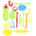 thumbnail image 2 of 1 Set Diy Colored Clay Kit for Creative Play with Plasticine Tools in Assorted Color 14x0.3937x0.3937in, 2 of 8