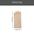 thumbnail image 4 of 1 par de guantes de protección UV Guantes sin dedos Guantes de bloqueo de sol al aire libre Guantes de ciclismo, 4 of 5