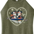 thumbnail image 3 of Disney - Ski Lift Heart - Juniors High Neck Tank Top, 3 of 5