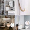 thumbnail image 4 of Soporte de papel higiénico de cuerda náutica baño decoración del hogar 1 pieza-madera JAMW Sencillez, 4 of 4