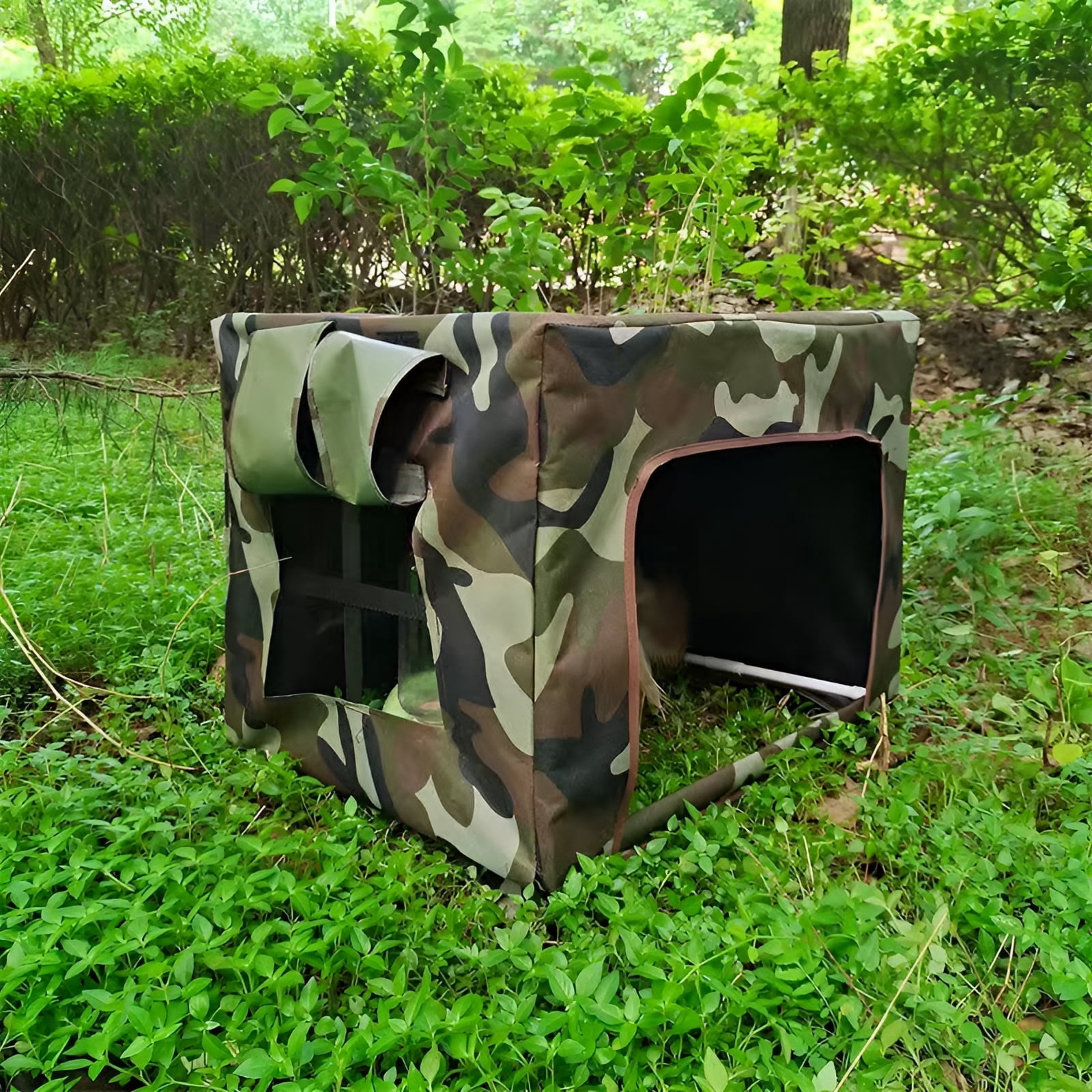 XIBUFE 2026 New Cat House,Stable Tent Heated Cat Houses for Outdoor Cats,Ideal Stray and Outdoor Pets Outdoor Cat House Heated,Style1,M,40*41Cm