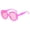 Hot Pink, variant on Sunglasses Womens Oversized Men Fashion Street Shot Unisex Frame Retro Sun Glassesfor Women Green