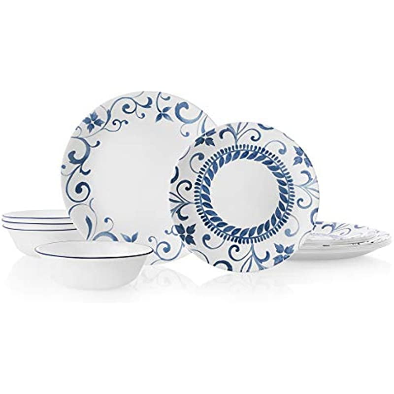 corelle 12 piece dinnerware