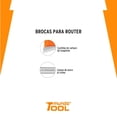 thumbnail image 3 of Broca Router Media Caña 3/4 Truper 11463 BROU-MC 3/4, 3 of 3