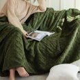 thumbnail image 4 of ROSEKIND  Soft Plush Diamond Jacquard Blanket for Bed Couch Sofa, Warm Lightweight Decorative Home Blanket, All Season Cozy Blanket, 4 of 7