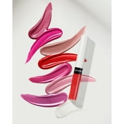 (2 pack) COVERGIRL Outlast All Day Lip Color with Top Coat, Heat Wave 050, 0.06 oz / 0.07 fl oz