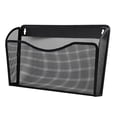thumbnail image 1 of Wall Mount File Holder (1pcs) Document Holder File Organizer, Metal Mesh, Black, 1 of 4