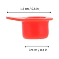 thumbnail image 2 of AURARMLET 200Ud Tapones De Goma En Rojo Para Orificios De Con Simple Y Uso Conveniente, 2 of 6