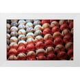 thumbnail image 3 of Tammy Putman 14x10 White Modern Wood Framed Wall Art Titled - Americas Pastime I, 3 of 5