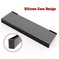 thumbnail image 4 of Soporte para teclado KOTEMON, acrílico inclinado, con funda de silicona, color negro, 4 of 7