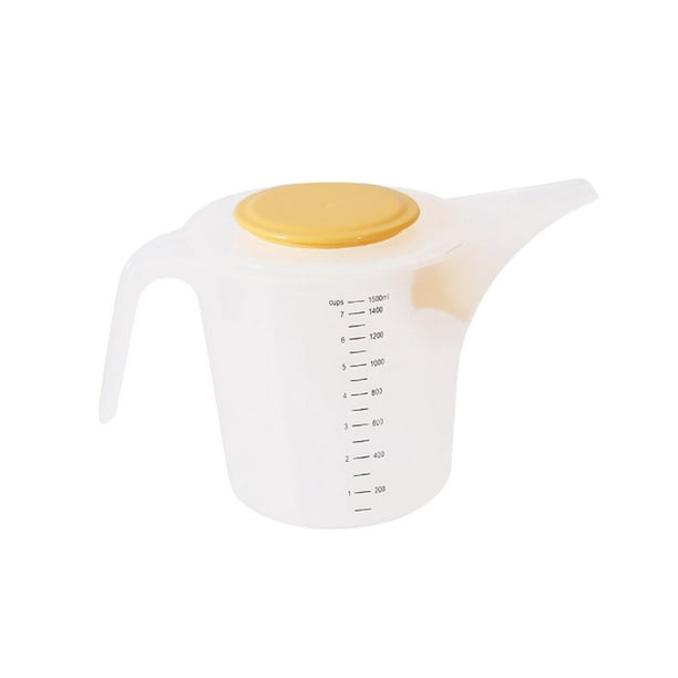 Taza medidora para hornear Taza medidora de líquidos Taza medidora para espresso de 1,5 l Taza medidora Claro