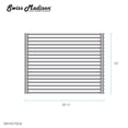 thumbnail image 6 of 20 x 12 " Kitchen Sink Grid, Black, 6 of 6