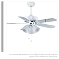 thumbnail image 3 of HAMPPLIES 1Set Golden Ceiling Fan Balance Kit with Clips and Weights for Wobble Reduction and Noise Prevention, 3 of 8