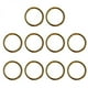 thumbnail image 1 of Anillos de llavero Strade Fareast Limited Oro 15mm 10 piezas, 1 of 8