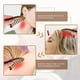 thumbnail image 3 of Massage Meridian Wooden Comb Anti-static Wood Wide Tooth Hair Comb Sandalwood Head Scalp Therapy Massage Hair Comb Hair Massager Comb Head Massage Too, 3 of 5