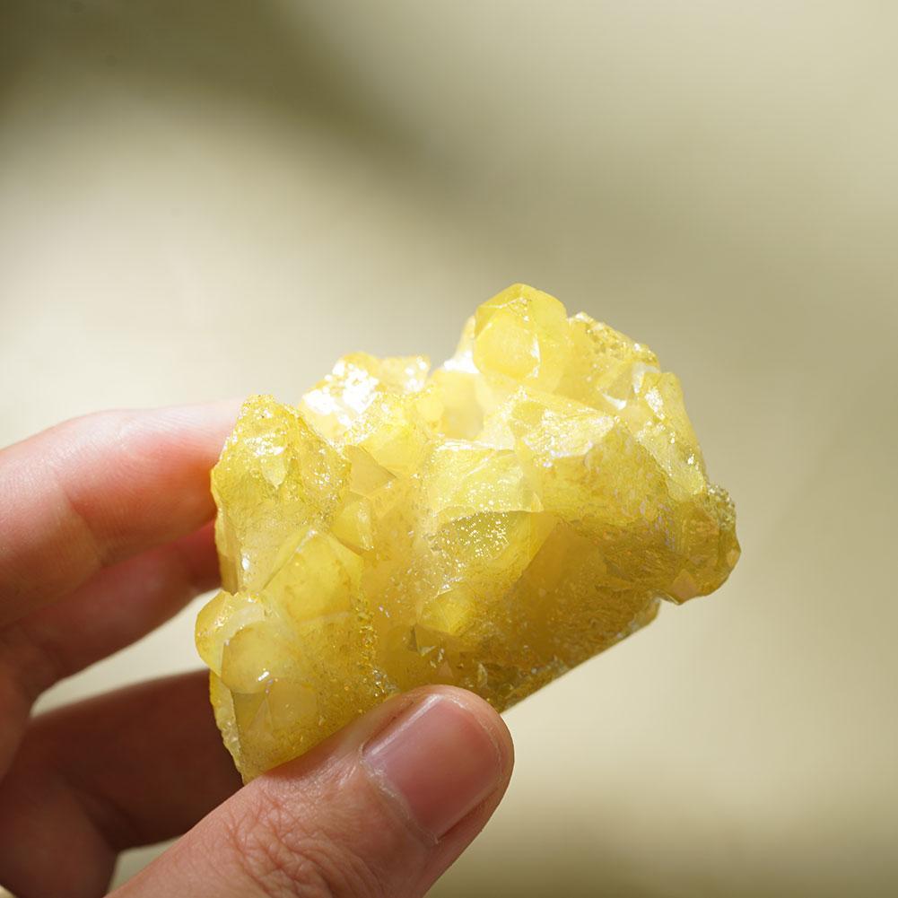 1X Natural Citrine Amethyst Crystal Quartz Cluster BEST Specimen Healing S4X2 - image 3 of 9