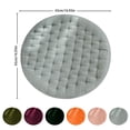 thumbnail image 2 of Winty Seat Pads,Seat Cushions,Velvet Chair Pad Seat Cushion Soft and Comfy Chair Cushion Solid Color Round Seat Pad Cushion for Kitchen Dining Chair,Seat Chair Cushions, 2 of 8