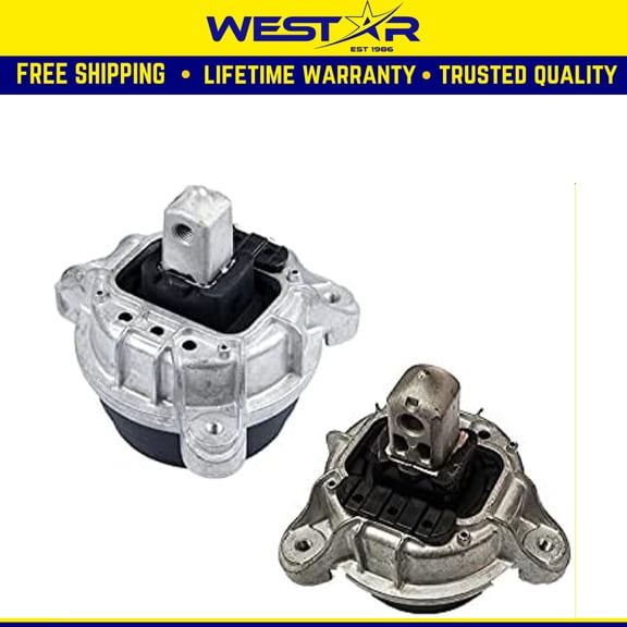 Fits 2012-2016 BMW 528i xDrive 2.0L AWD Front Left&Right Motor Mount Set