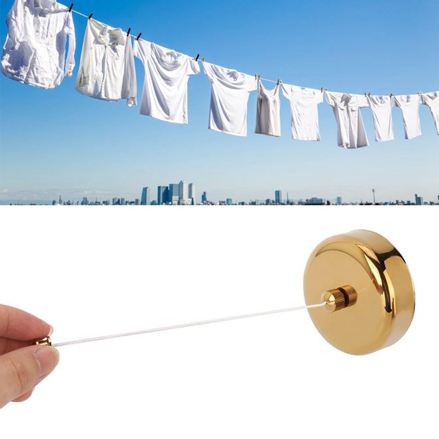 Durable Telescopic Clothesline, Clothesline Rope, Household For Home Hotel