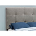 thumbnail image 4 of Monarch Specialties 80.25" Gray Contemporary Rectangular Bed Frame - Twin Size, 4 of 5