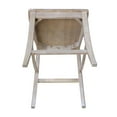 thumbnail image 5 of International Concepts Cosmo Crossback Counterheight Stool, 24" Seat Height, 5 of 11