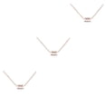 thumbnail image 1 of Collar Colgante Jumpingount tema Constelaciones Símbolo único Amistad elegante para amantes Festival Regalos Oro rosa Acuario, 1 of 6
