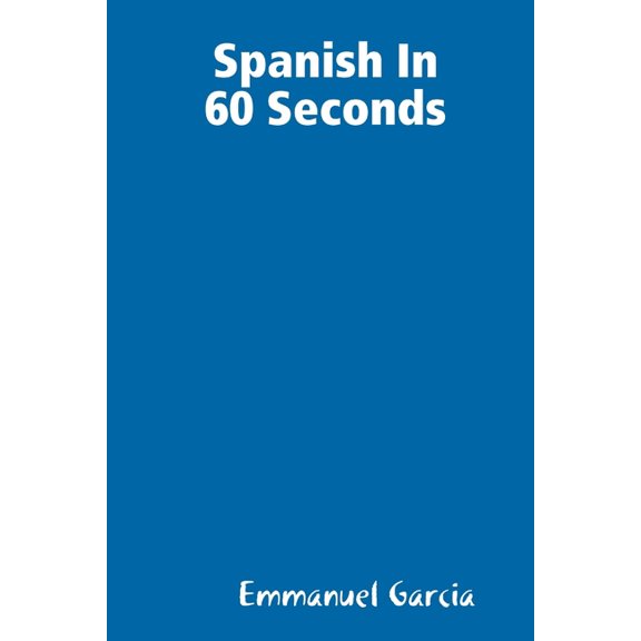 Spanish In 60 Sec, (Paperback)