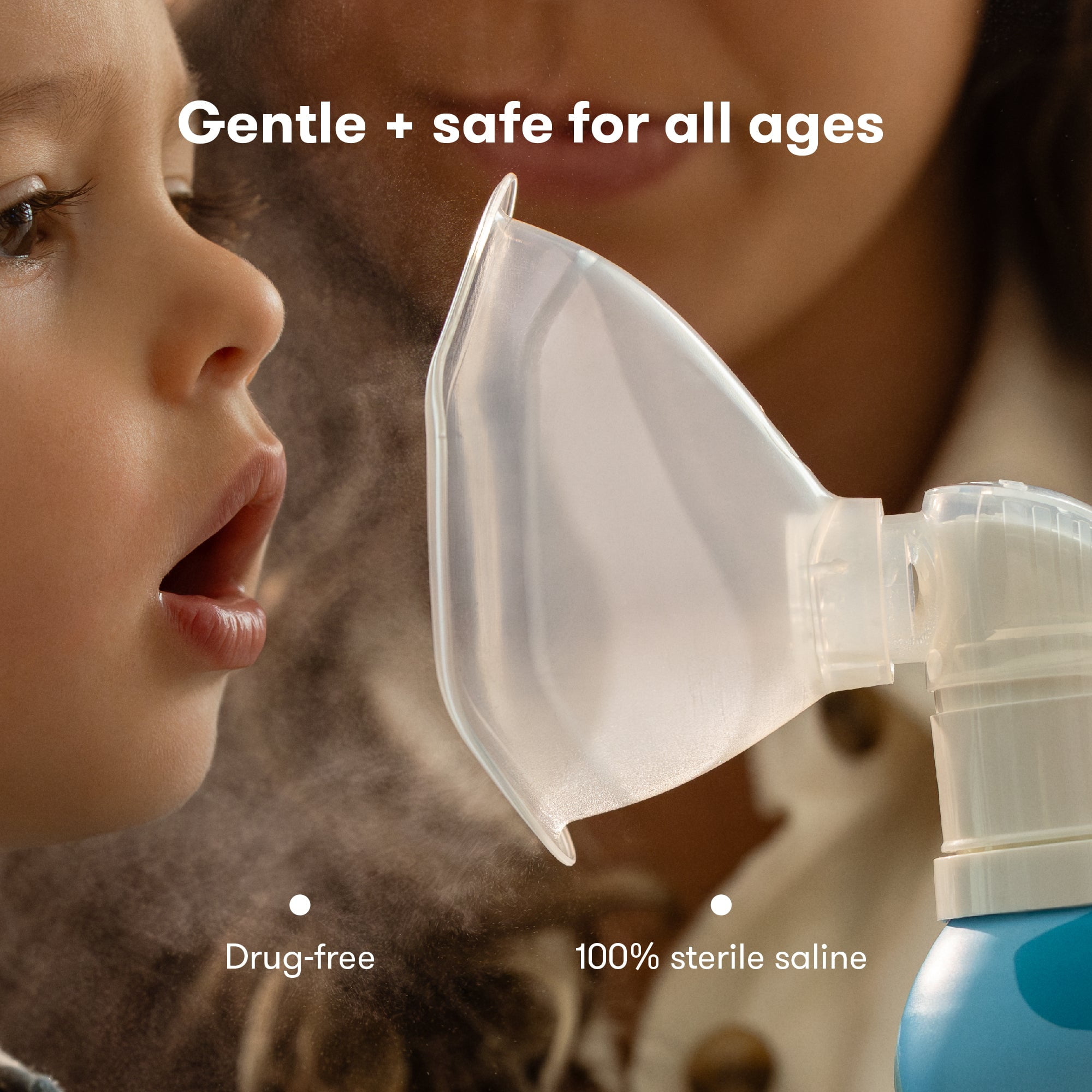 Frida Baby NoseFrida Saline Mist Nasal Inhaler, Allergy Relief and Congestion Relief for Babies + Kids