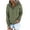 Green, variant on LEAVINGSUO Fall Winter Clothes for Women 2023 Ladies Fashion Casual Women's Hooded Solid Color Long-sleeved Sweatshirt Casual Blouse Pullover Tops Green L