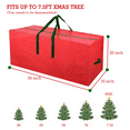 GEEDIAR Christmas Tree Storage Bag Fits up to 7.5ft Xmas Tree Storage