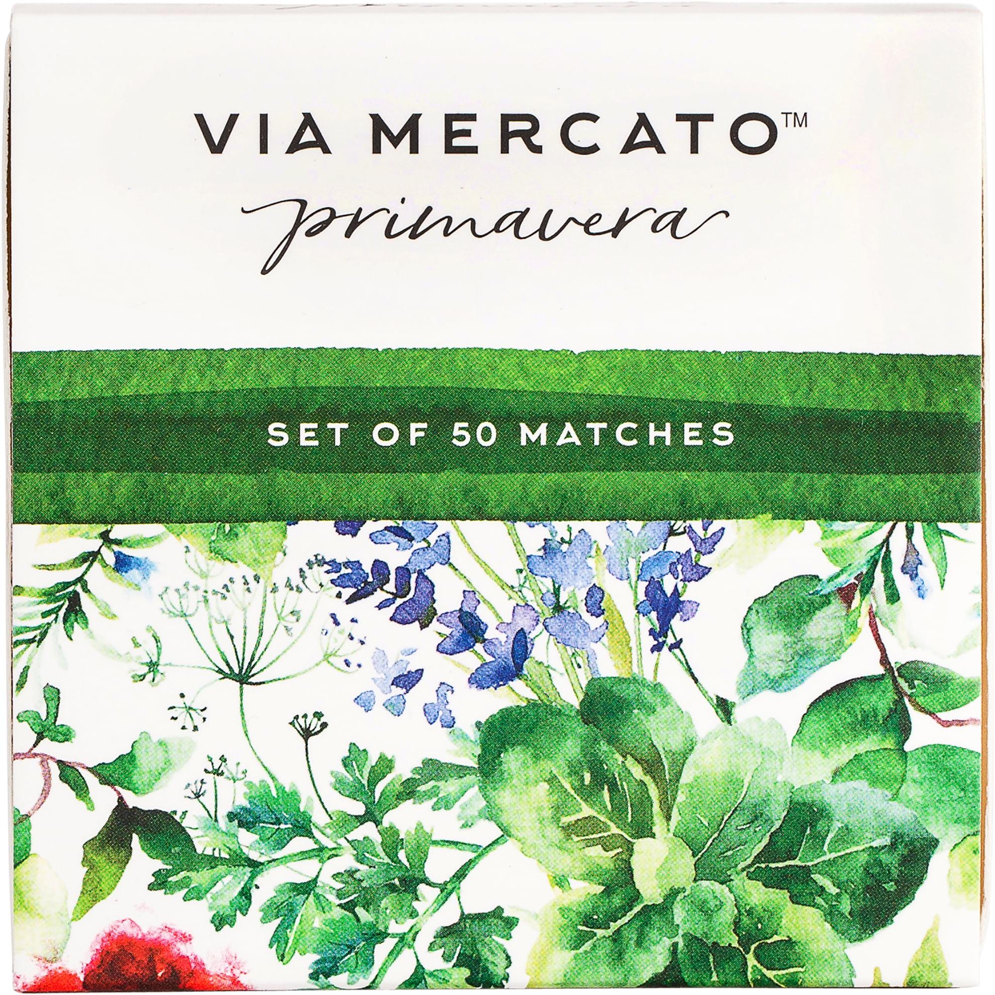 Design Imports 25111FH Ensemble de 50 Pcs Matchbox - Herbes Fraîches