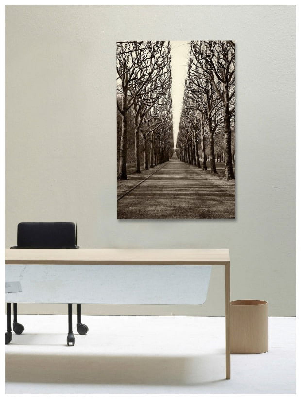 "Tree Alley" Painting Print on Wrapped Canvas