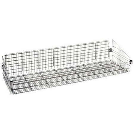 UPC 739608706457 product image for Wire Shelving Chrome Post Basket - 24 x 60 in. | upcitemdb.com