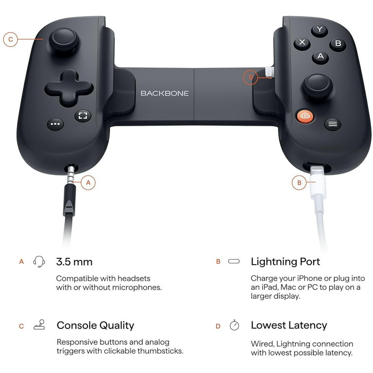 Mobile Gaming Accessory: Backbone One Lightning - Walmart.com