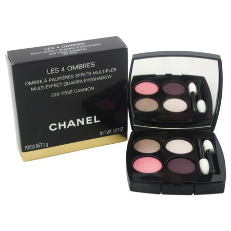 Chanel Les 4 Ombres Multi-Effect Quadra Eyeshadow - # 228 Tisse Cambon 0.07 oz (Best Chanel Eyeshadow Quad)