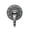 Grey, variant on Beige Corrugated Suction Cup Hook Vintage Design For Bathroom And Wall Pet Material No Drill