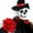 A, variant on XHKUYI White Hanging Skeleton Cloak Prop 33.5 Inch, Haunted House Ghost Prop with Skull Face Wide Arms and Draped Pale Cloth, for Porch Door Window Yard Party Decor Display